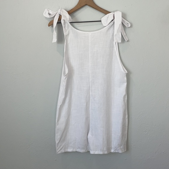 White sheer jumpsuit size s - Picture 3 of 6